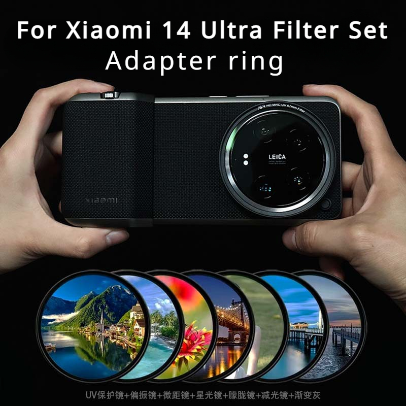 Xiaomi Photography Kit 15 Ultra - Voor Xiaomi 14 Ultra Filter Case