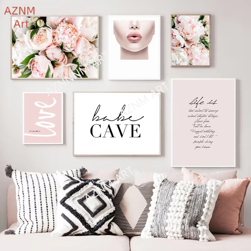 Photography Trend - Galerij Wall Art Pictures Roze Pioenrozen