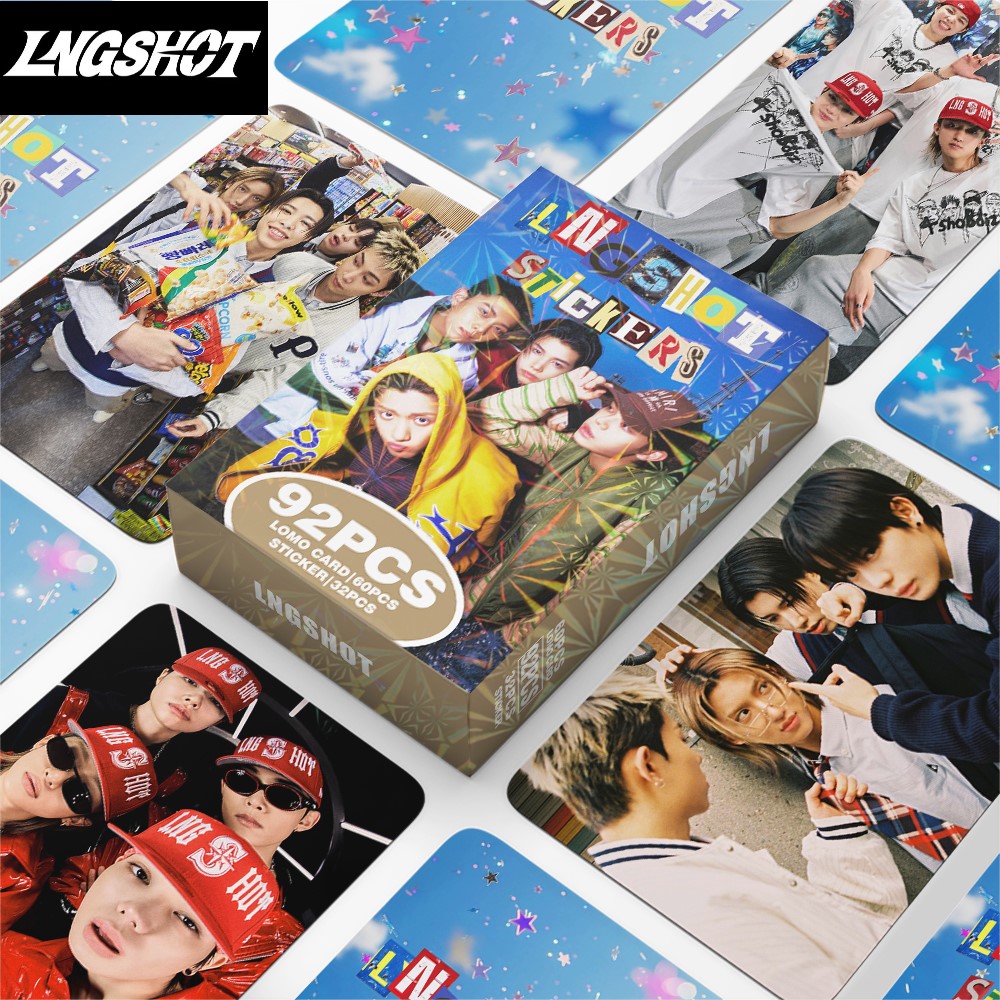 Photography Portfolio - 60+32 STUKS/SET NIEUWE KPOP LNGSHOT, Hiphop,