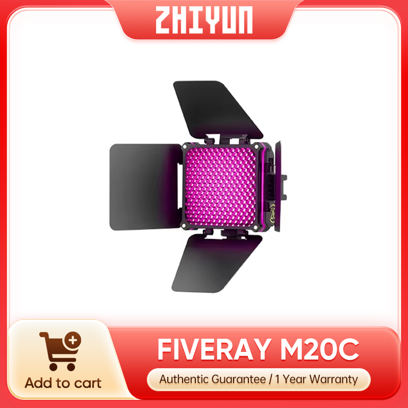 Photography Treatment - ZHIYUN FIVERAY M20C RGB M20 Tweekleurige