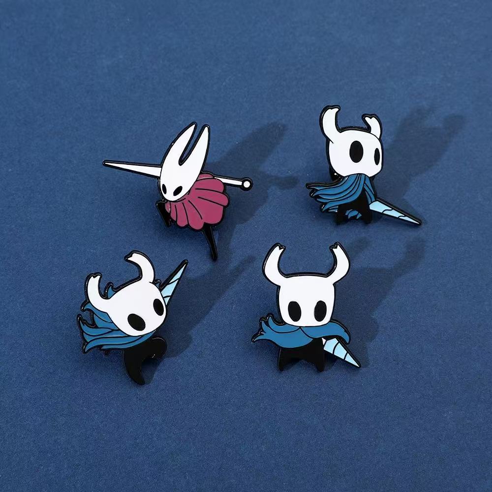 Photography Jacket - 4 STKS Hollow Knight Emaille Pins