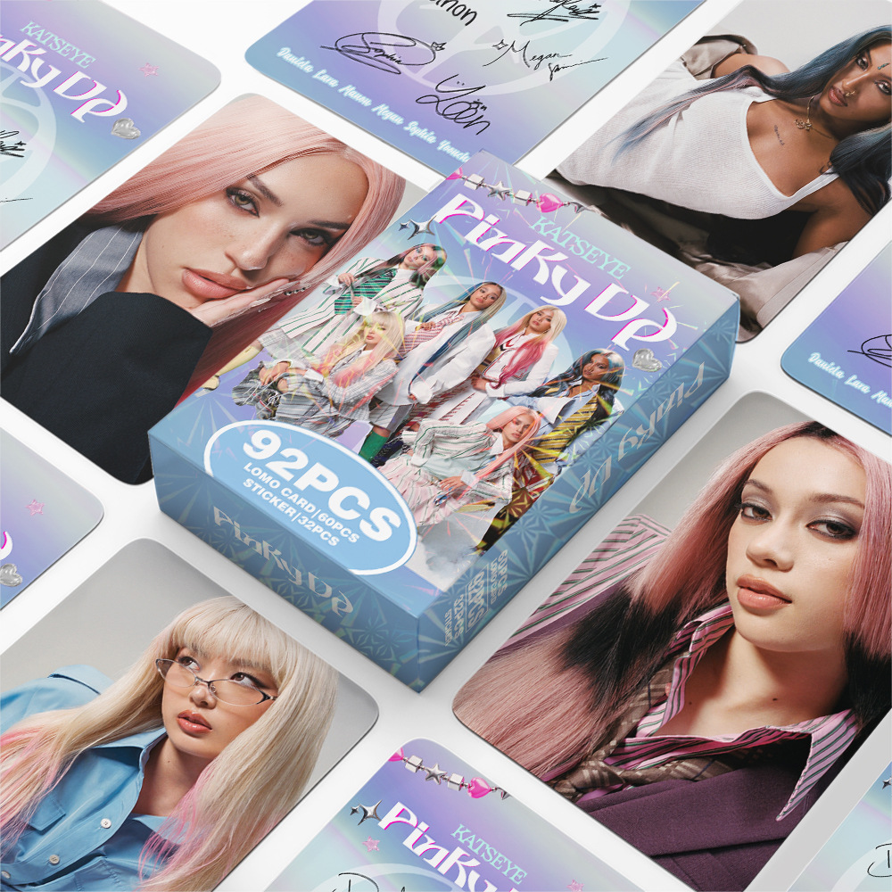 Photography Portfolio - 92pcs KATSEYE Nieuwe Album PINKY UP
