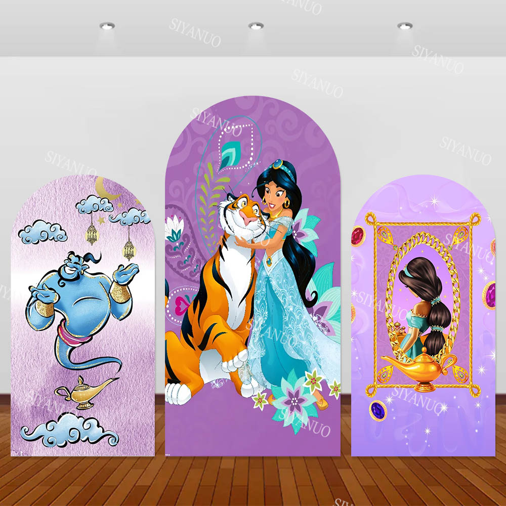 Photography Aesthetic - Prinses Jasmine Aladdin Achtergrond Babyshower Kinder