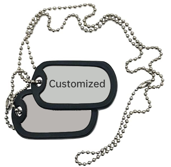 Photography Of War - Gepersonaliseerde roestvrijstalen hond militaire leger tags