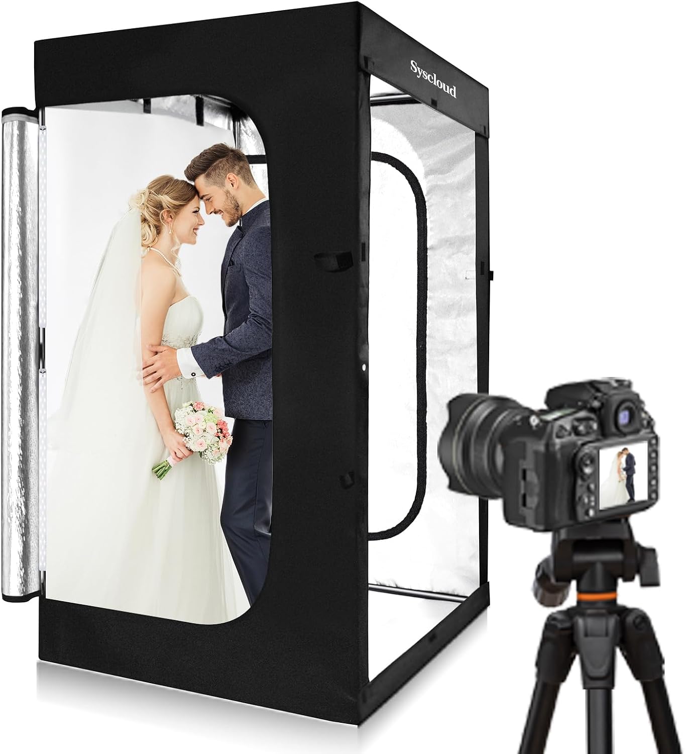 Photography Bulb - Dimbare LED-fotostudiolichttent, 47x39x78 inch, professionele opnamekit
