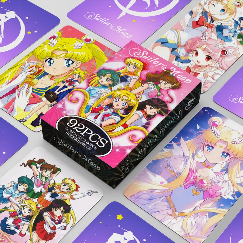 Photography Portfolio - 92pcs Sailor Moon Nieuwe Lomo Kaarten