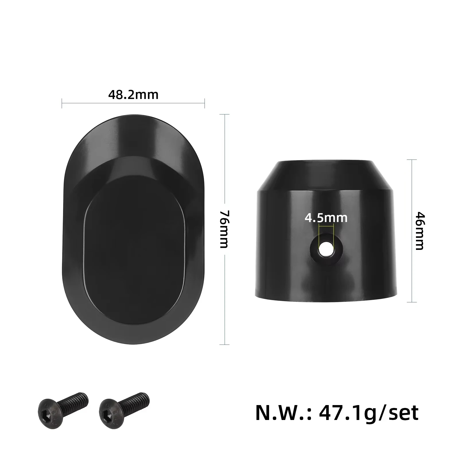 Reflector 5 In 1 - Originele 1 paar decoratieve voorvorkafdekking met