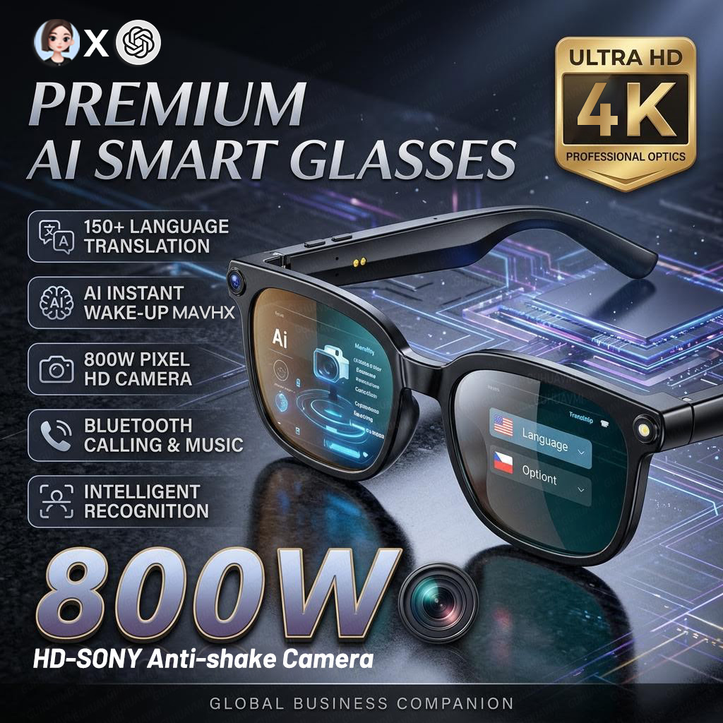 2026 4K 8MP Smart Glasses Here - Photography Unit recensie en prijs