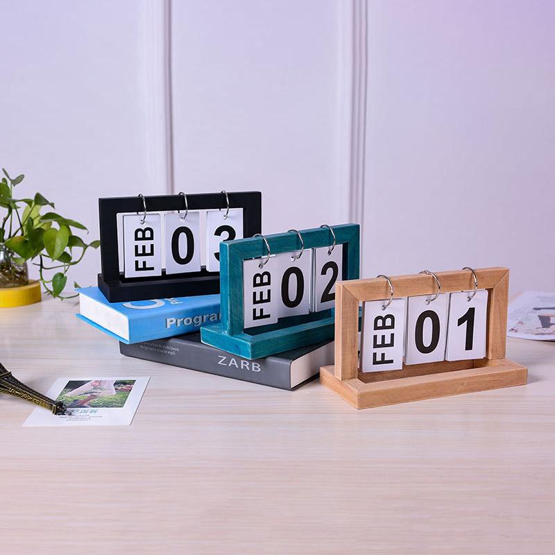 Houten eeuwigdurende kalender  - Photography Date recensie en prijs