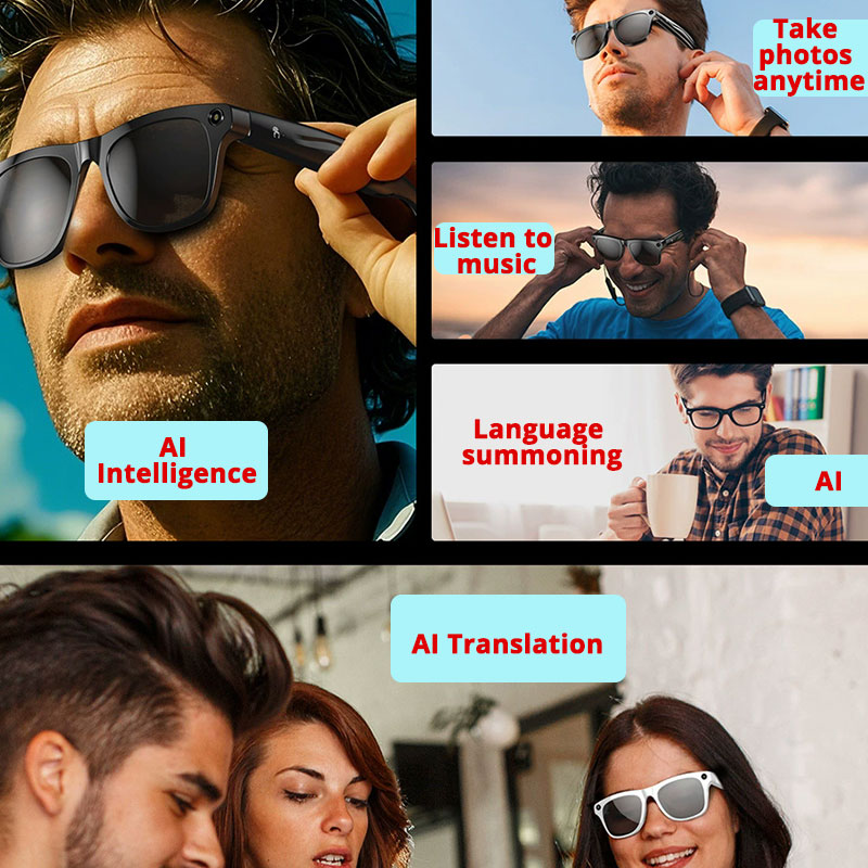 AI-opnamebril Draadloze stembe - Photography Translate recensie en prijs