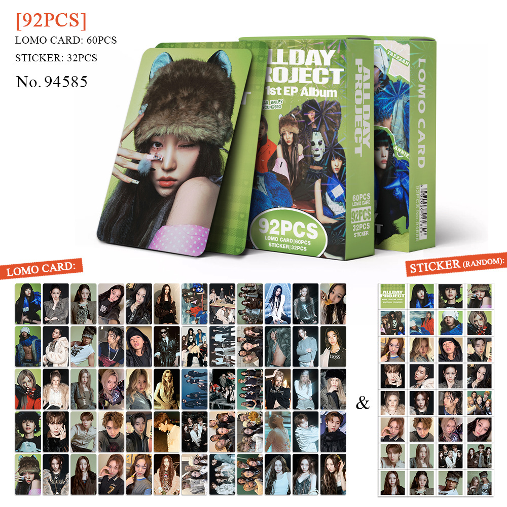 92 stks/set ALLDAY PROJECT Ido - Photography Portfolio recensie en prijs