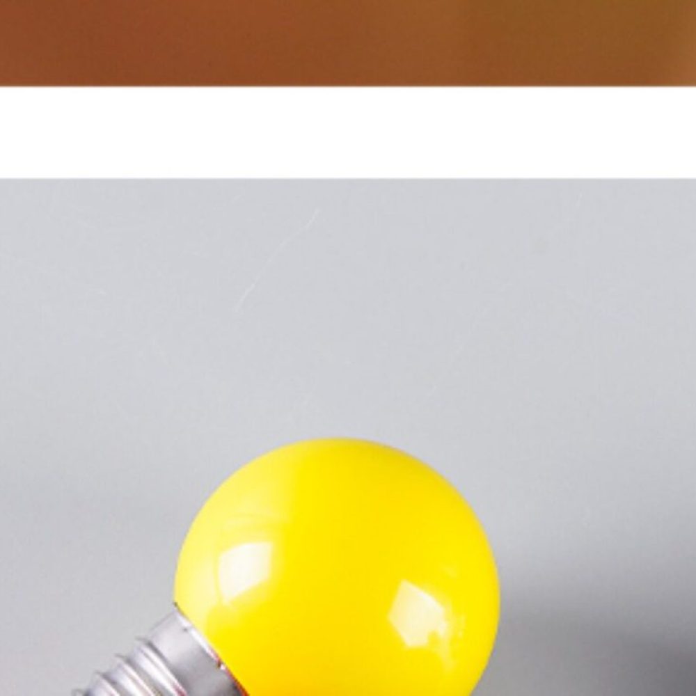 E27 gekleurde LED-lamp, spaarl - Photography Bulb recensie en prijs