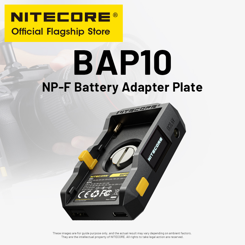 NITECORE BAP10 NP-F Batterij A - Photography Unit recensie en prijs
