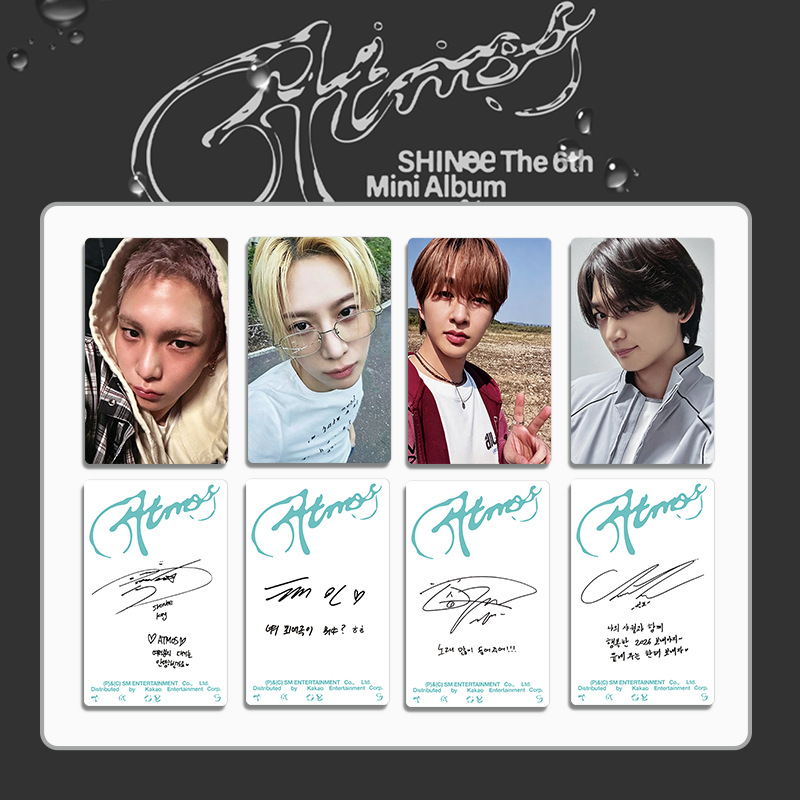 4 stks/set Idol SHINEE Nieuwe  - Photography Portfolio recensie en prijs