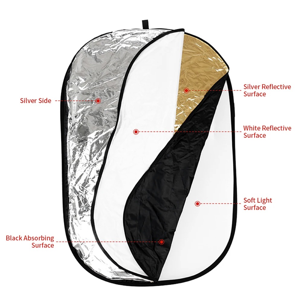 60/80/110CM 5-in-1 Opvouwbare  - Reflector 5 In 1 recensie en prijs