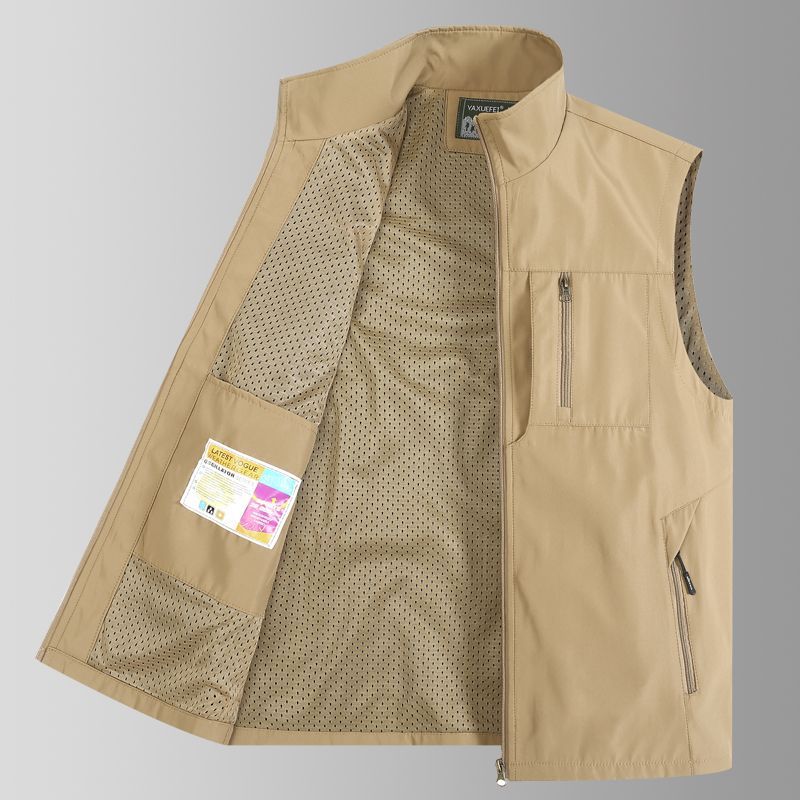 Heren outdoor vest met meerder - Photography Jacket recensie en prijs