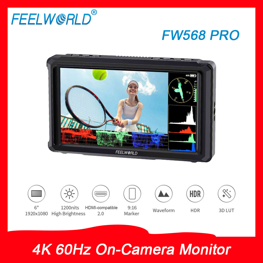 FEELWORLD FW568 PRO On-Camera  - Photography Pro recensie en prijs