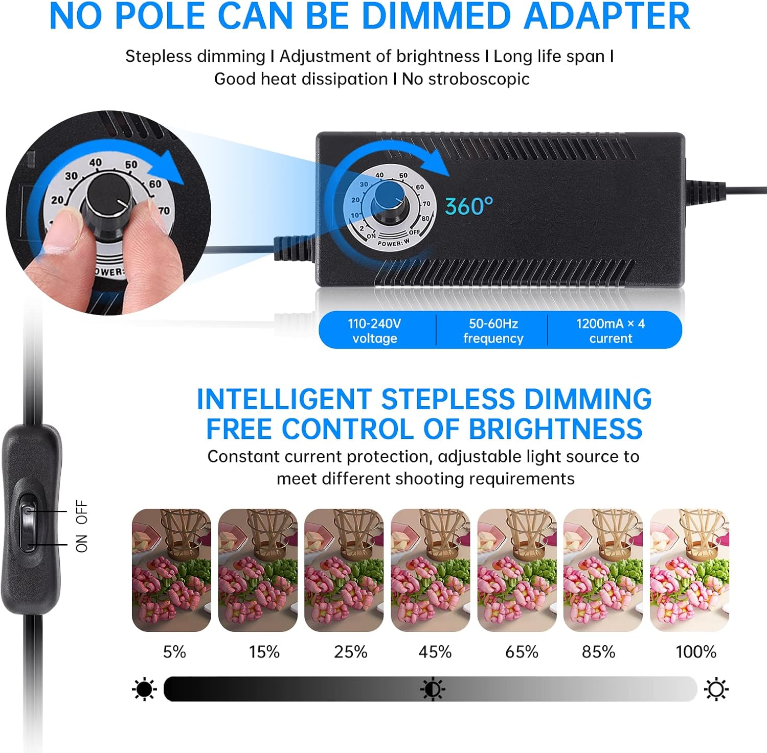 Dimbare LED-fotostudiolichtten - Photography Bulb recensie en prijs