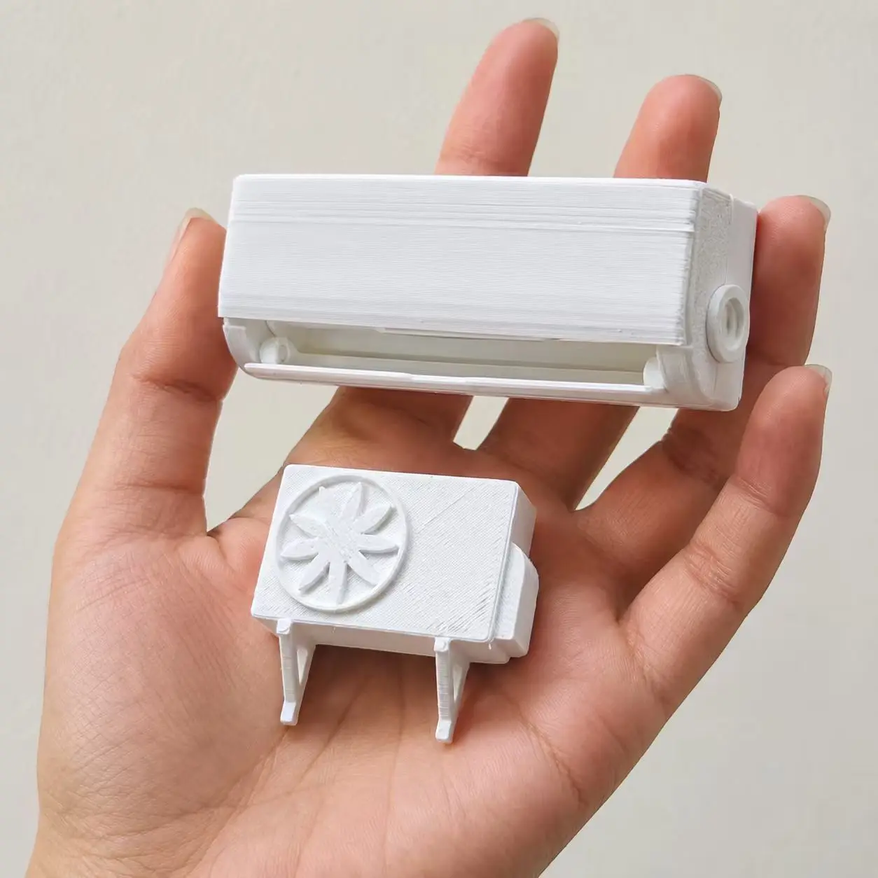 2-delige/1-set 3D-geprinte min - Photography Unit recensie en prijs