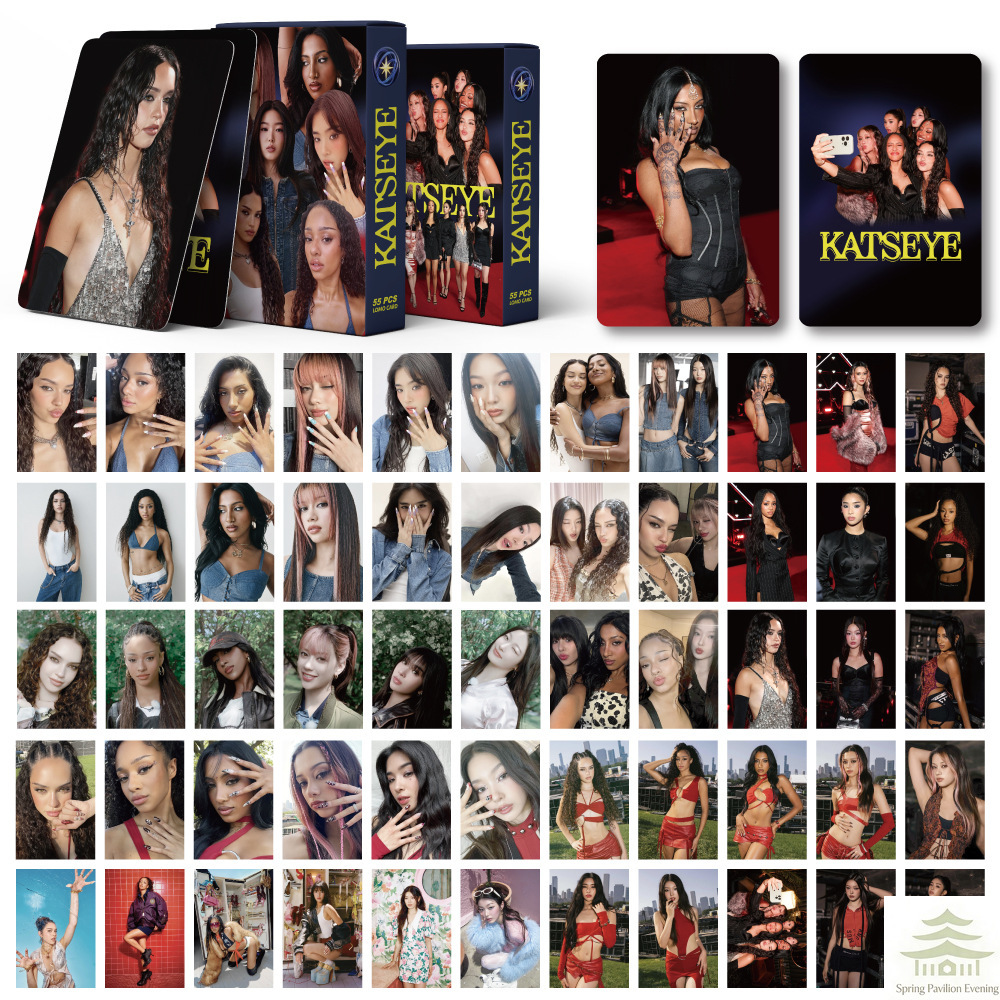 55 stks/set Kpop Idol KATSEYE  - Photography Portfolio recensie en prijs